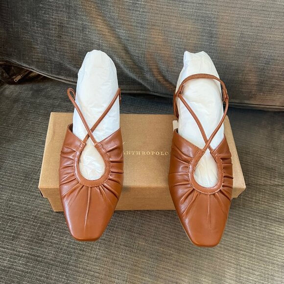 Anthropologie Maeve Strappy Flats - Picture 1 of 4